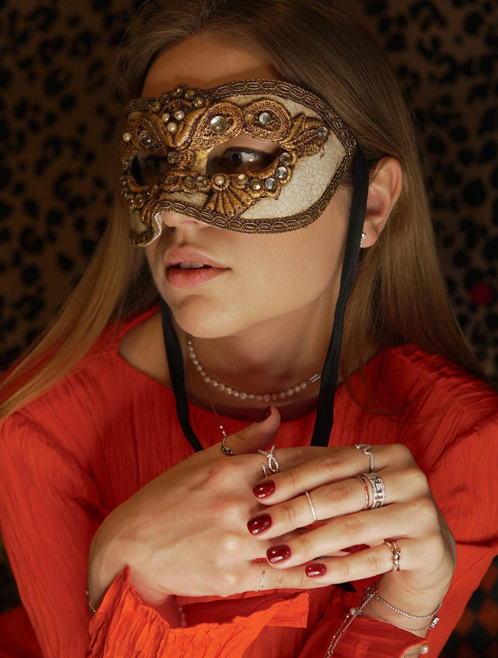 Sterling Silver Knot Ring: High Carbon Diamond Bow Ring